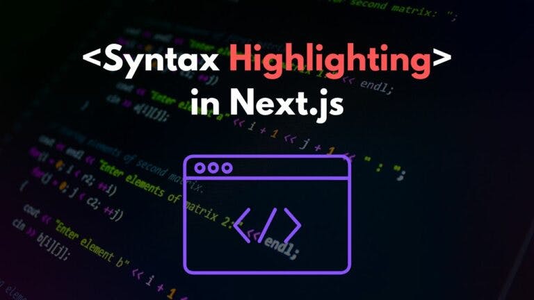 How to Syntax Highlight Code in Next.js with Highlight.js